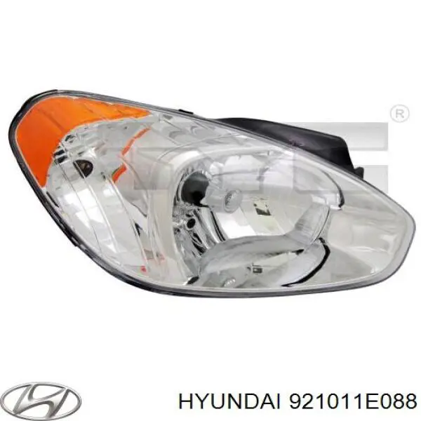 921011E088 Hyundai/Kia Reflektor lewy