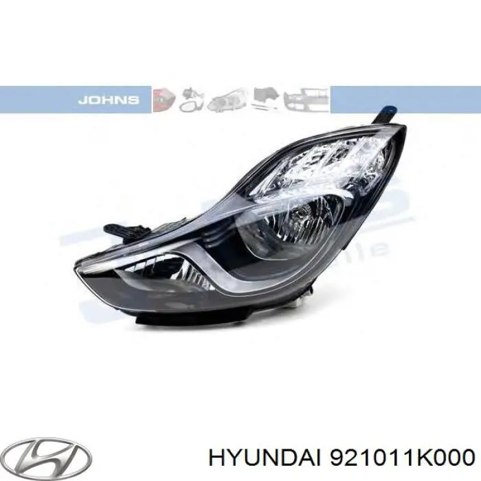 921011K000 Hyundai/Kia Reflektor lewy