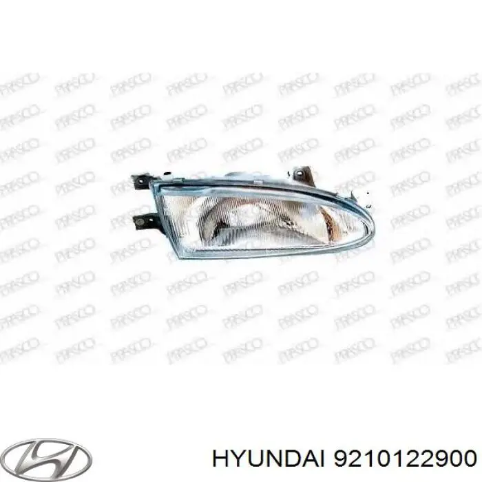 Reflektor lewy Hyundai/Kia 9210122900 cena, od 88,53 USD