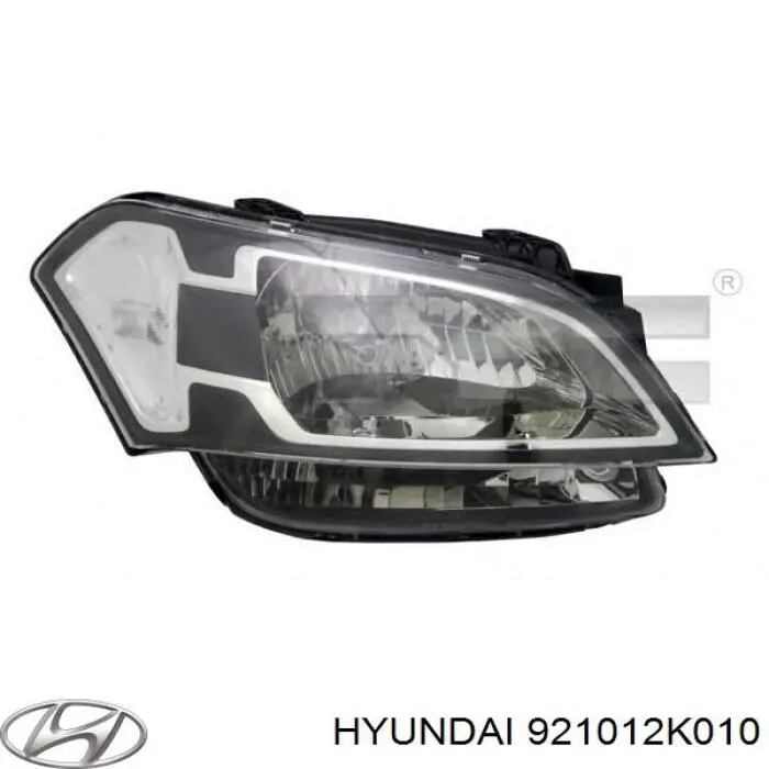 Reflektor lewy Hyundai/Kia 921012K010 cena, od 156,85 USD