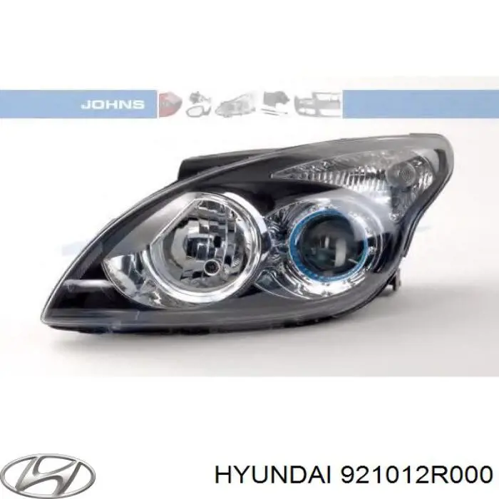 921012R000 Hyundai/Kia reflektor lewy