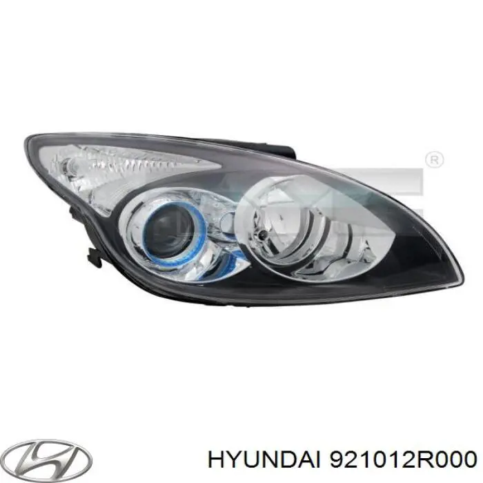 Reflektor lewy Hyundai/Kia 921012R000 cena, od 155,02 USD