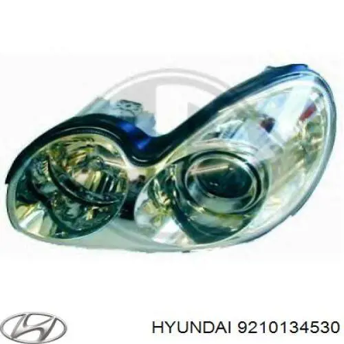 Reflektor lewy Hyundai Sonata III sedana (1993 - 1998) cena, od 83,70 USD