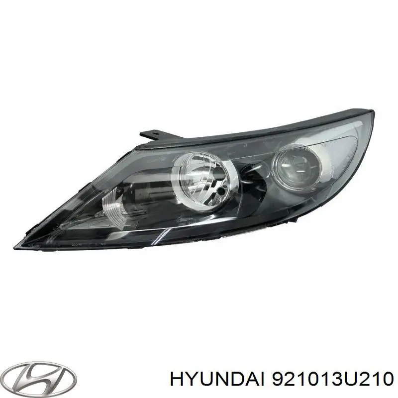 Reflektor lewy Hyundai/Kia 921013U210 cena, od 220,14 USD