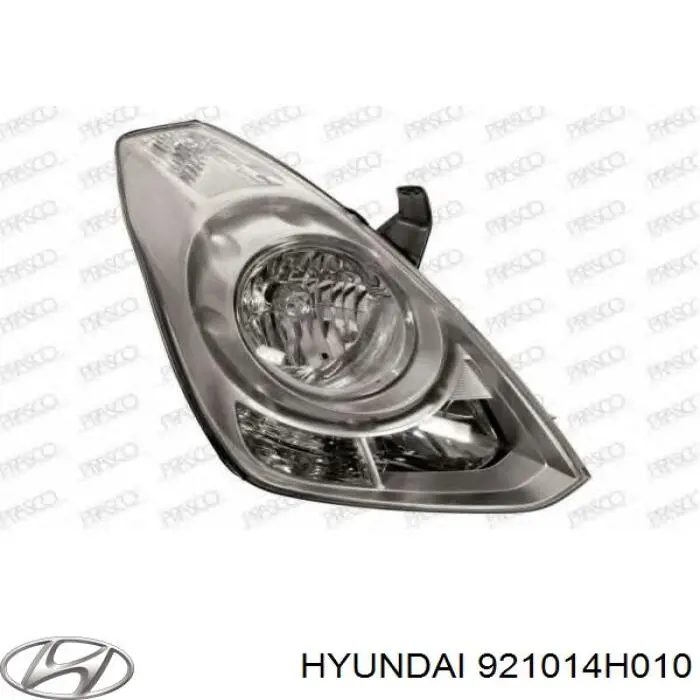 Reflektor lewy Hyundai/Kia 921014H010 cena, od 251,04 USD