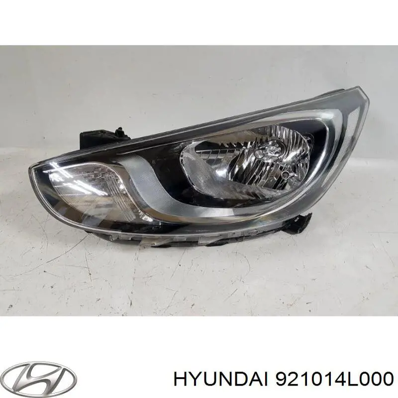Do koszyka 921014L000 Hyundai/Kia Reflektor lewy