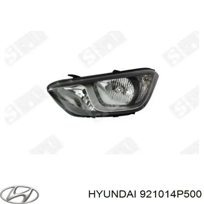 921014P500 Hyundai/Kia Reflektor lewy