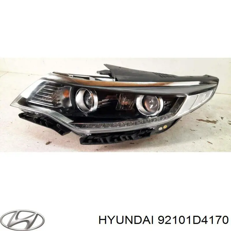 92101D4170 Hyundai/Kia Reflektor lewy