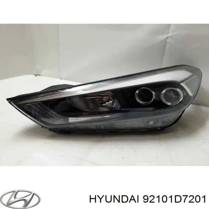 92101D7201 Hyundai/Kia Reflektor lewy
