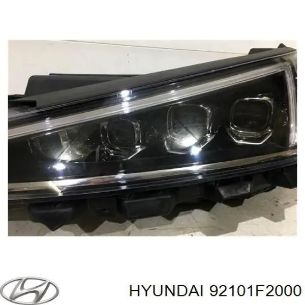 Reflektor lewy do Hyundai Elantra VI AD