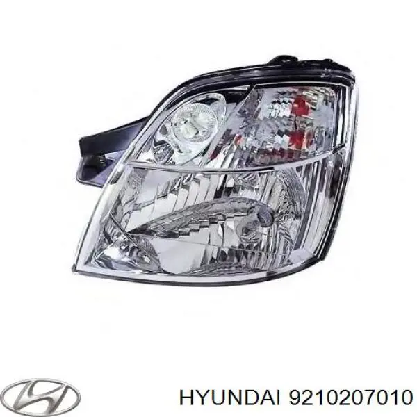 Do koszyka 92102070 Hyundai/Kia Reflektor prawy