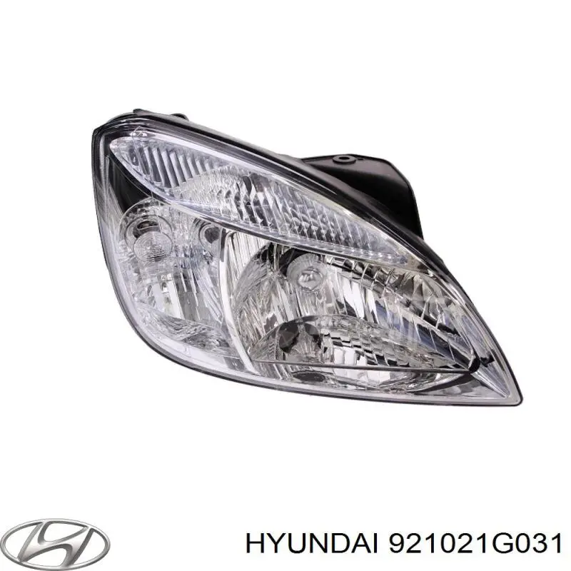 921021G031 Hyundai/Kia reflektor prawy