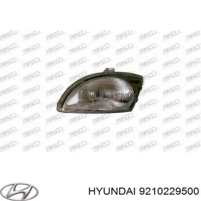 Reflektor prawy do Hyundai Lantra II 