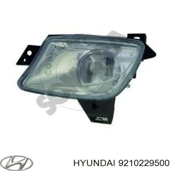 Reflektor prawy Hyundai Lantra II