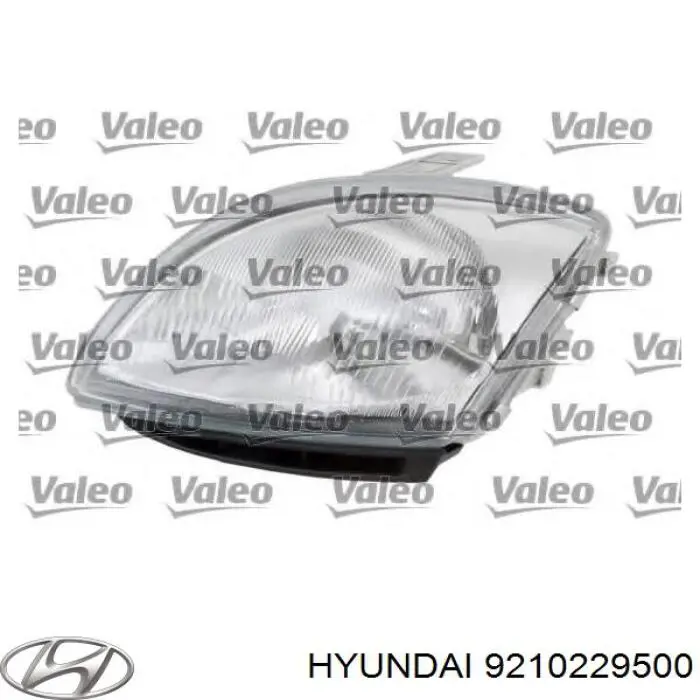 Reflektor prawy Hyundai Lantra II sedana (1995 - 2000) cena, od 62,21 USD