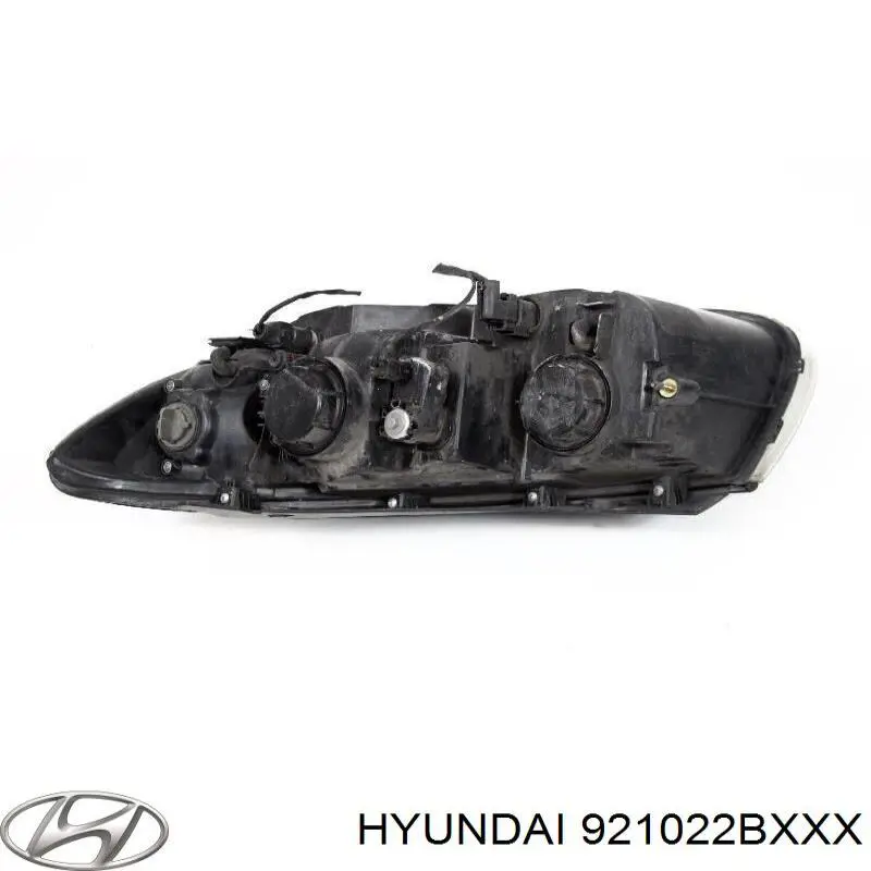 Do koszyka 921022BXXX Hyundai/Kia Reflektor prawy
