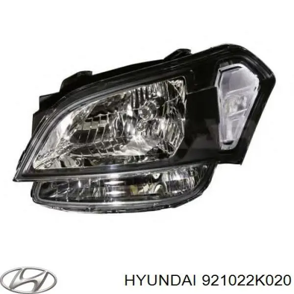 Reflektor prawy Hyundai/Kia 921022K020 cena, od 125,49 USD