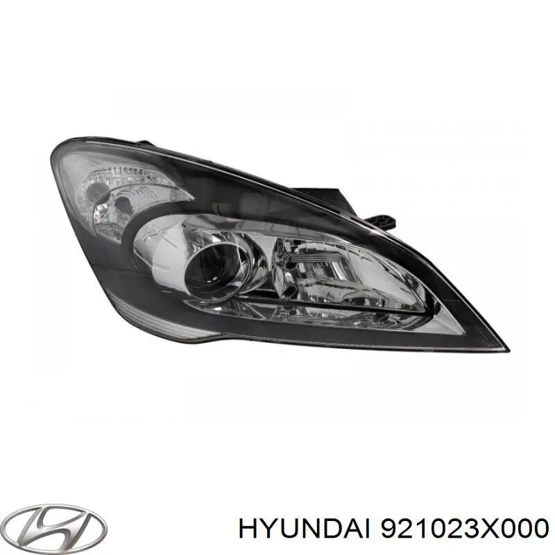 921023X000 Hyundai/Kia Reflektor prawy