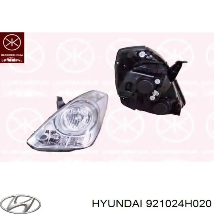 921024H020 Hyundai/Kia Reflektor prawy