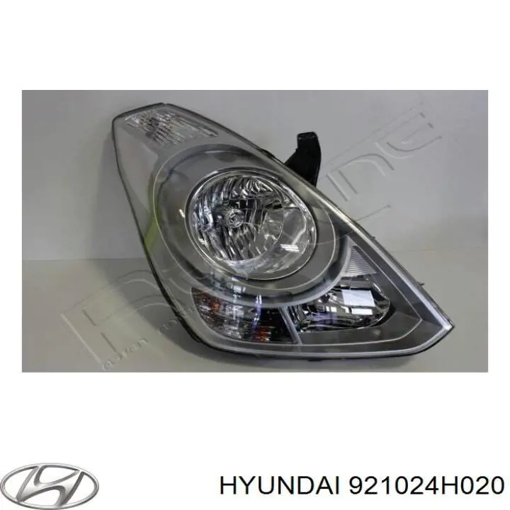 Reflektor prawy Hyundai/Kia 921024H020 cena, od 203,81 USD