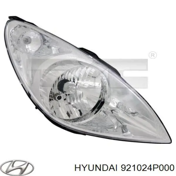 Reflektor prawy do Hyundai I20 I PB