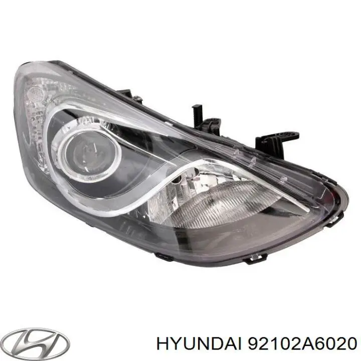 92102A6020 Hyundai/Kia Reflektor prawy