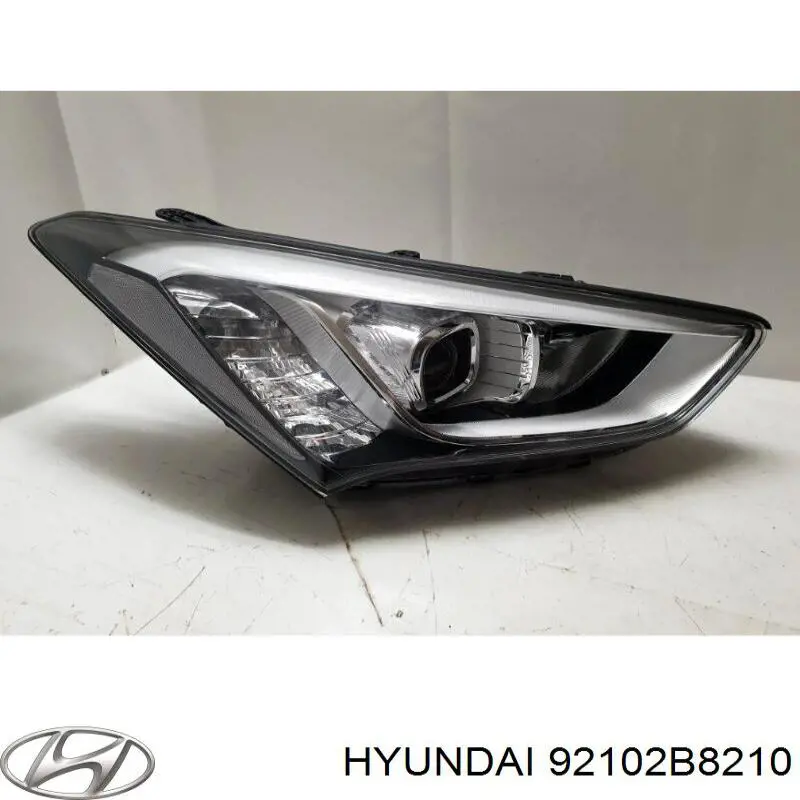 Reflektor prawy Hyundai/Kia 92102B8210 cena, od 566,25 USD