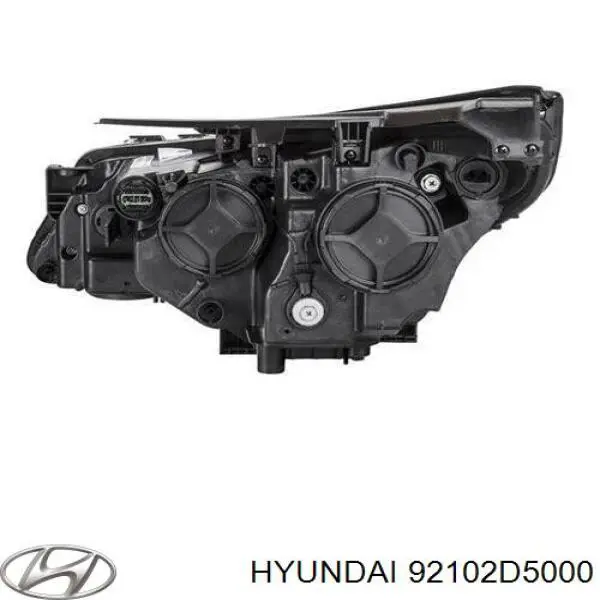 92102D5000 Hyundai/Kia Reflektor prawy
