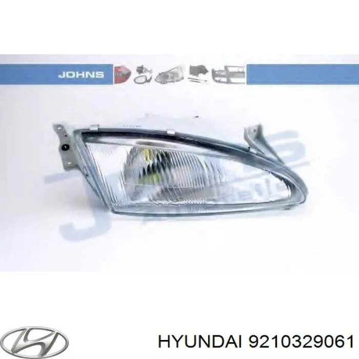 Do koszyka Reflektor lewy Hyundai Lantra II 