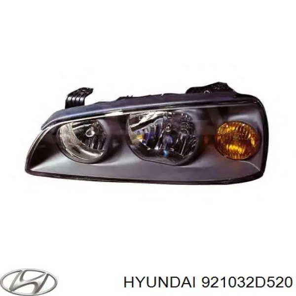 921032D520 Hyundai/Kia Reflektor lewy