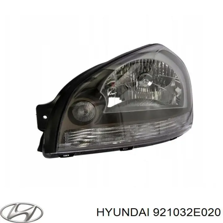 921032E020 Hyundai/Kia Reflektor lewy