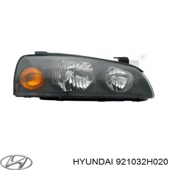 921032H020 Hyundai/Kia Reflektor lewy
