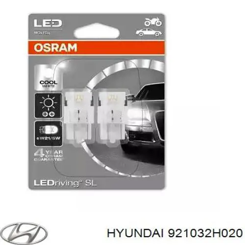 Reflektor lewy Hyundai/Kia 921032H020 cena, od 47,06 USD