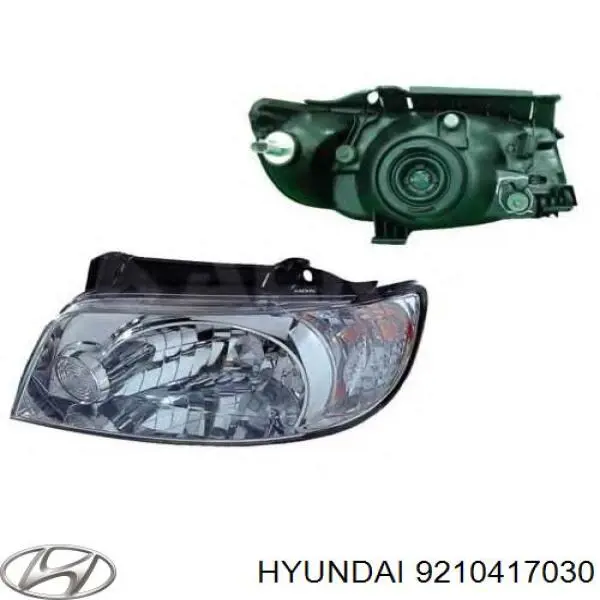 Reflektor prawy 9210417030 Hyundai/Kia