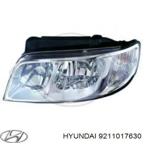 9211017630 Hyundai/Kia Reflektor lewy
