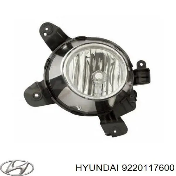 Lampa przeciwmgielna lewa Hyundai/Kia 9220117600 cena, od 49,48 USD