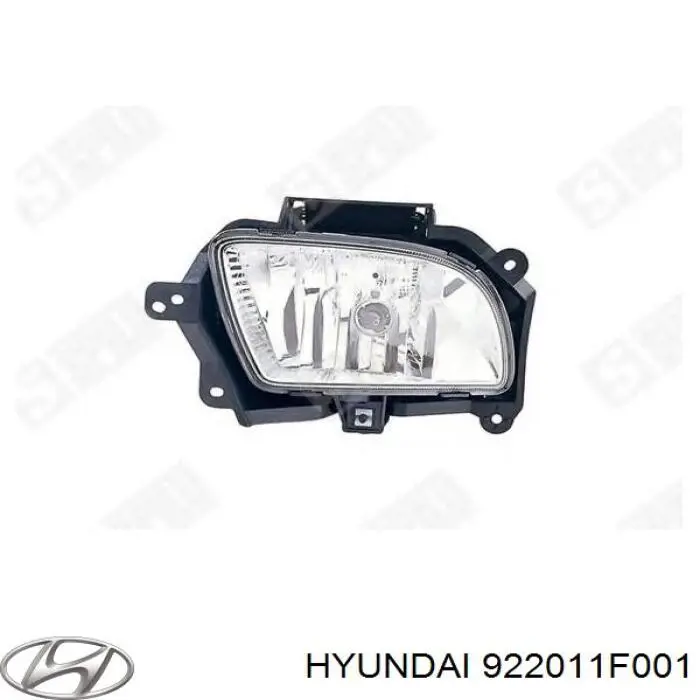 922011F001 Hyundai/Kia Lampa przeciwmgielna lewa