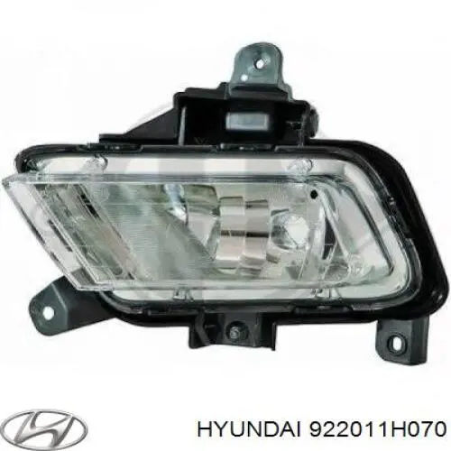 Lampa przeciwmgielna lewa Hyundai/Kia 922011H070 cena, od 71,51 USD