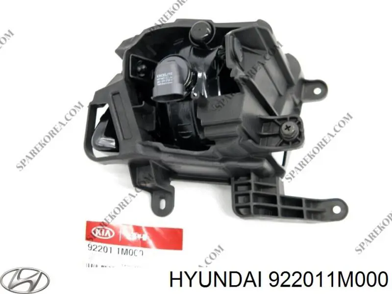 922011M000 Hyundai/Kia Lampa przeciwmgielna lewa