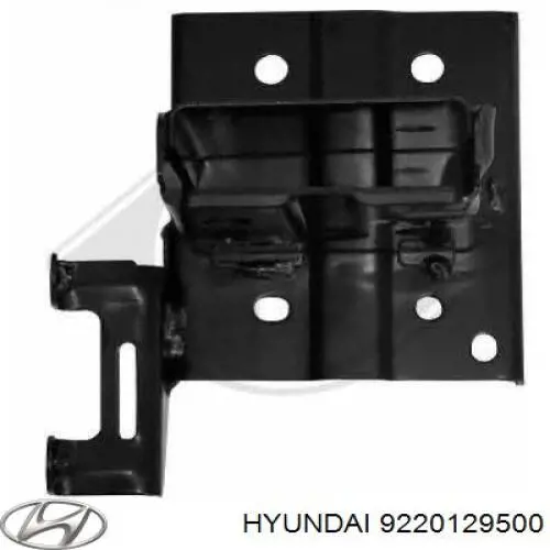 Lampa przeciwmgielna lewa do Hyundai Lantra II 