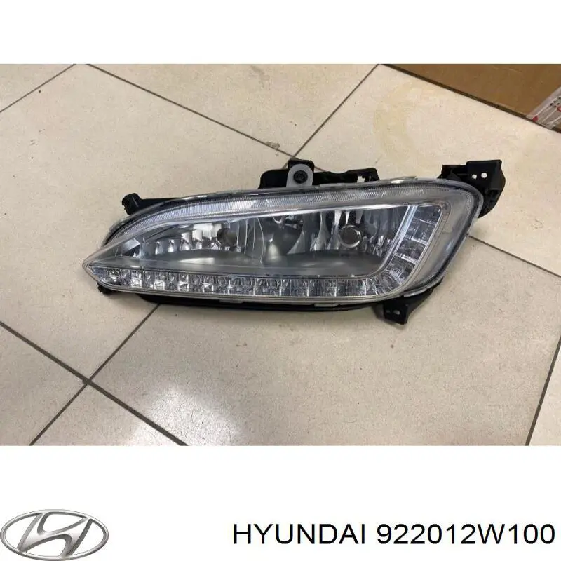 922012W100 Hyundai/Kia Lampa przeciwmgielna lewa