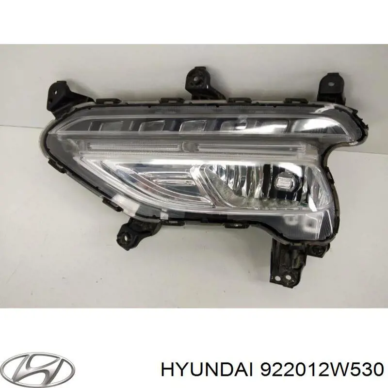 922012W530 Hyundai/Kia Lampa przeciwmgielna lewa