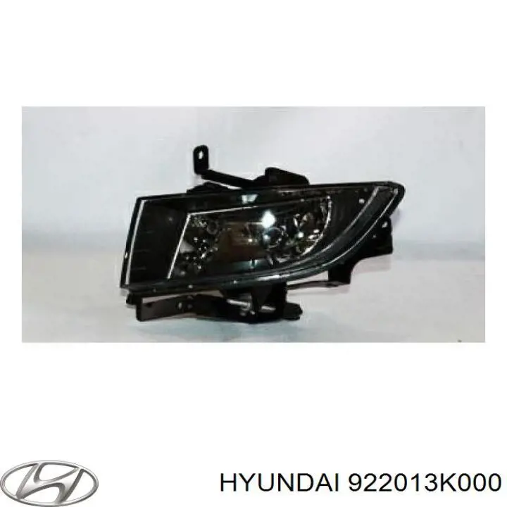 922013K000 Hyundai/Kia Lampa przeciwmgielna lewa