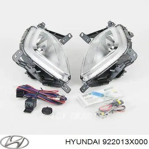 922013X000 Hyundai/Kia lampa przeciwmgielna lewa