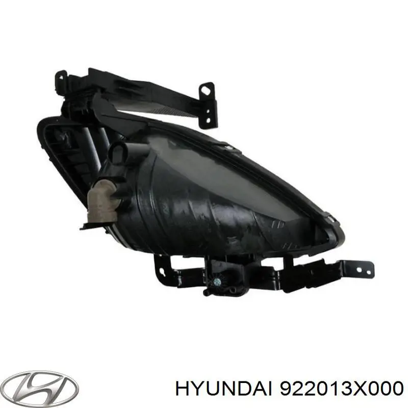Lampa przeciwmgielna lewa do Hyundai Elantra V MD