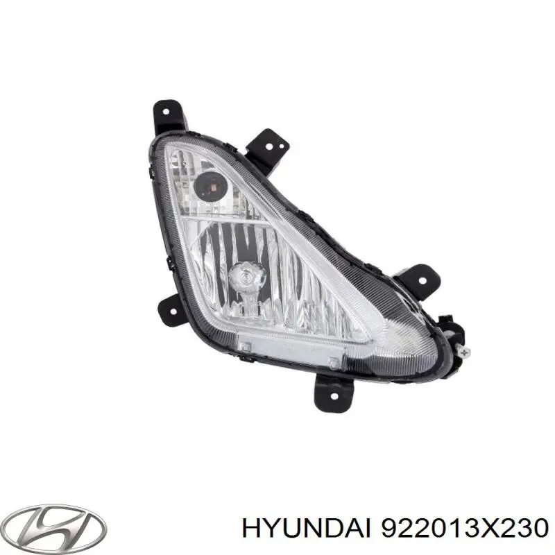 922013X230 Hyundai/Kia lampa przeciwmgielna lewa