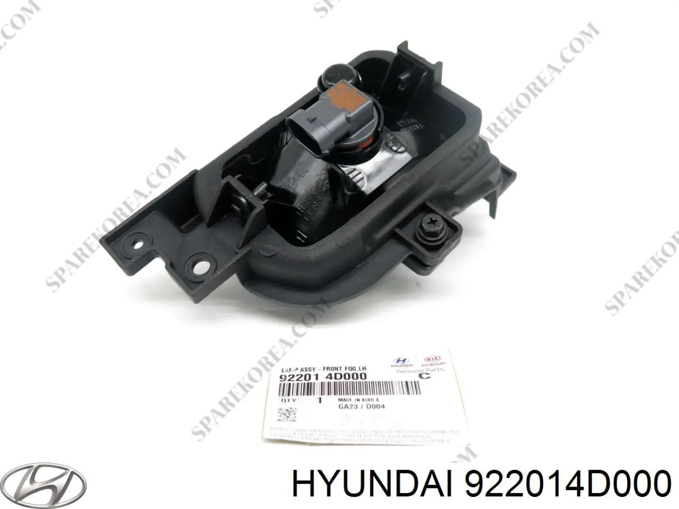 Lampa przeciwmgielna lewa Hyundai/Kia 922014D000 cena, od 52,78 USD