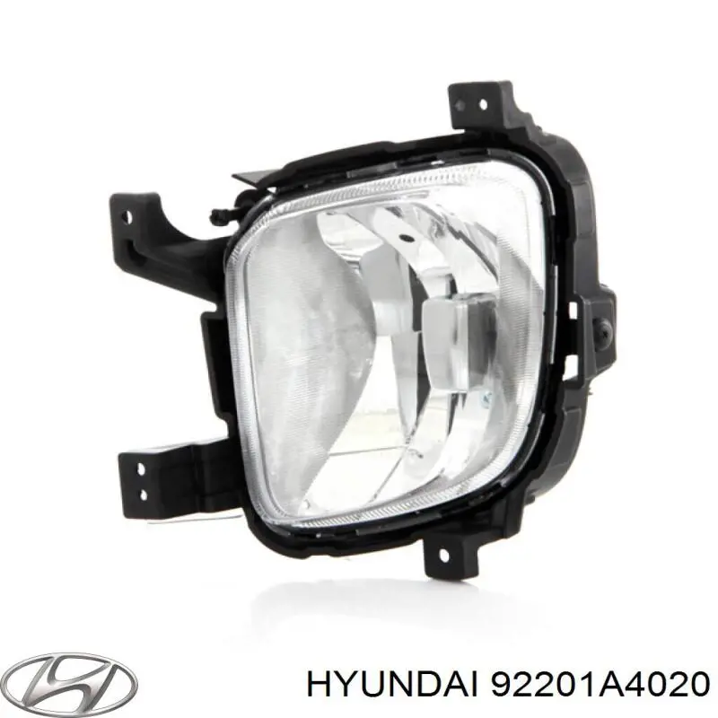 Lampa przeciwmgielna lewa do KIA Carens III 
