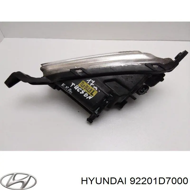 Lampa przeciwmgielna lewa Hyundai Tucson III SUV (TL) (2015 - 2023) cena, od 126,21 USD
