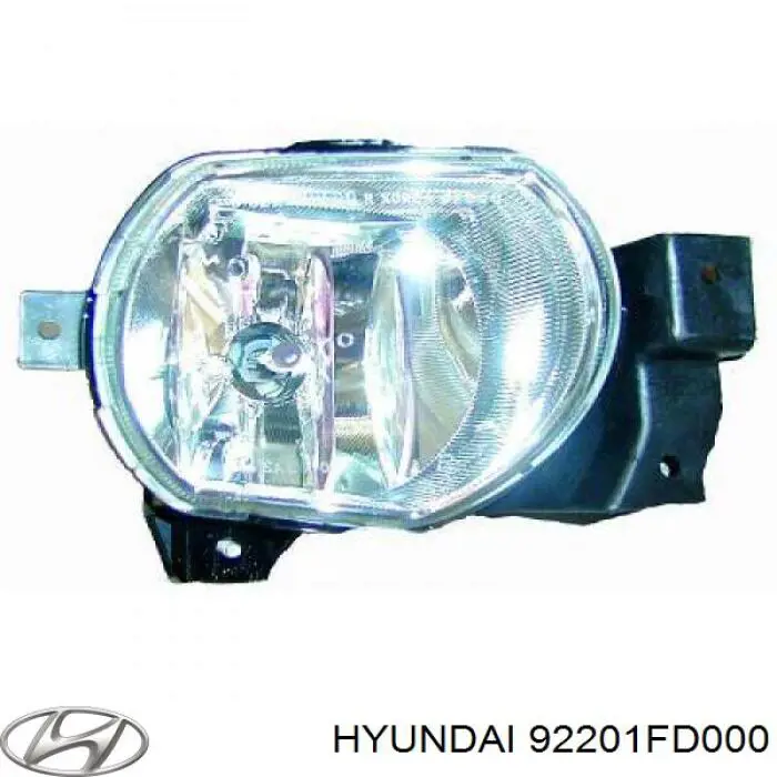 Lampa przeciwmgielna lewa KIA Rio I hatchback (DC) (2000 - 2006) cena, od 47,67 USD